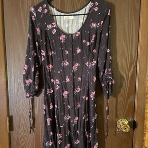 Hollister Womens Floral Dress